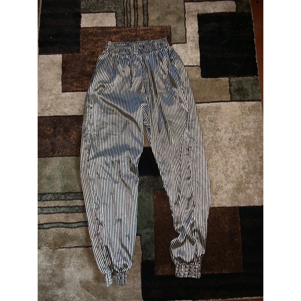 Striped Silk Pant from American Apparel